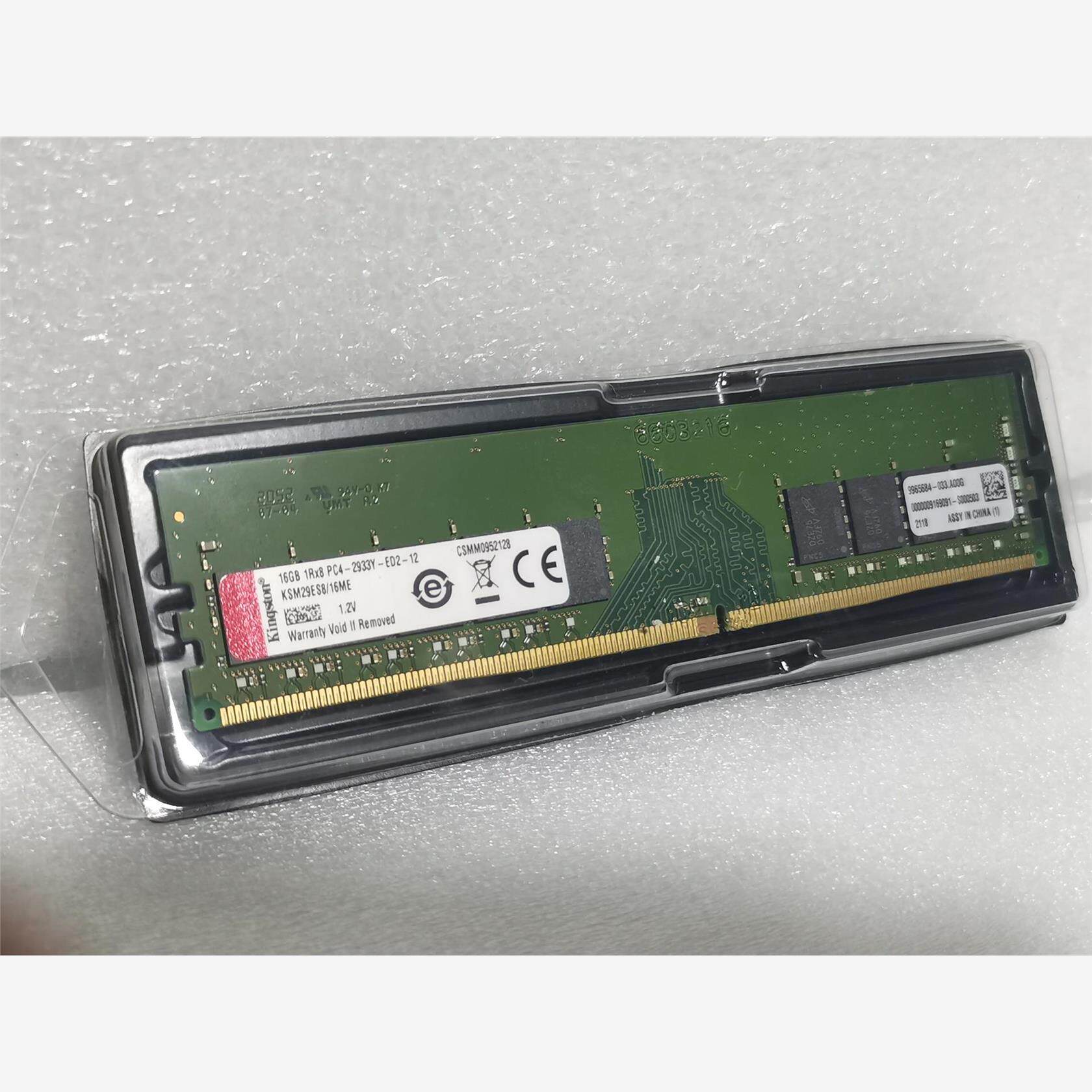 金士顿 16G 1RX8 PC4-2933Y-ED2 纯EC议价