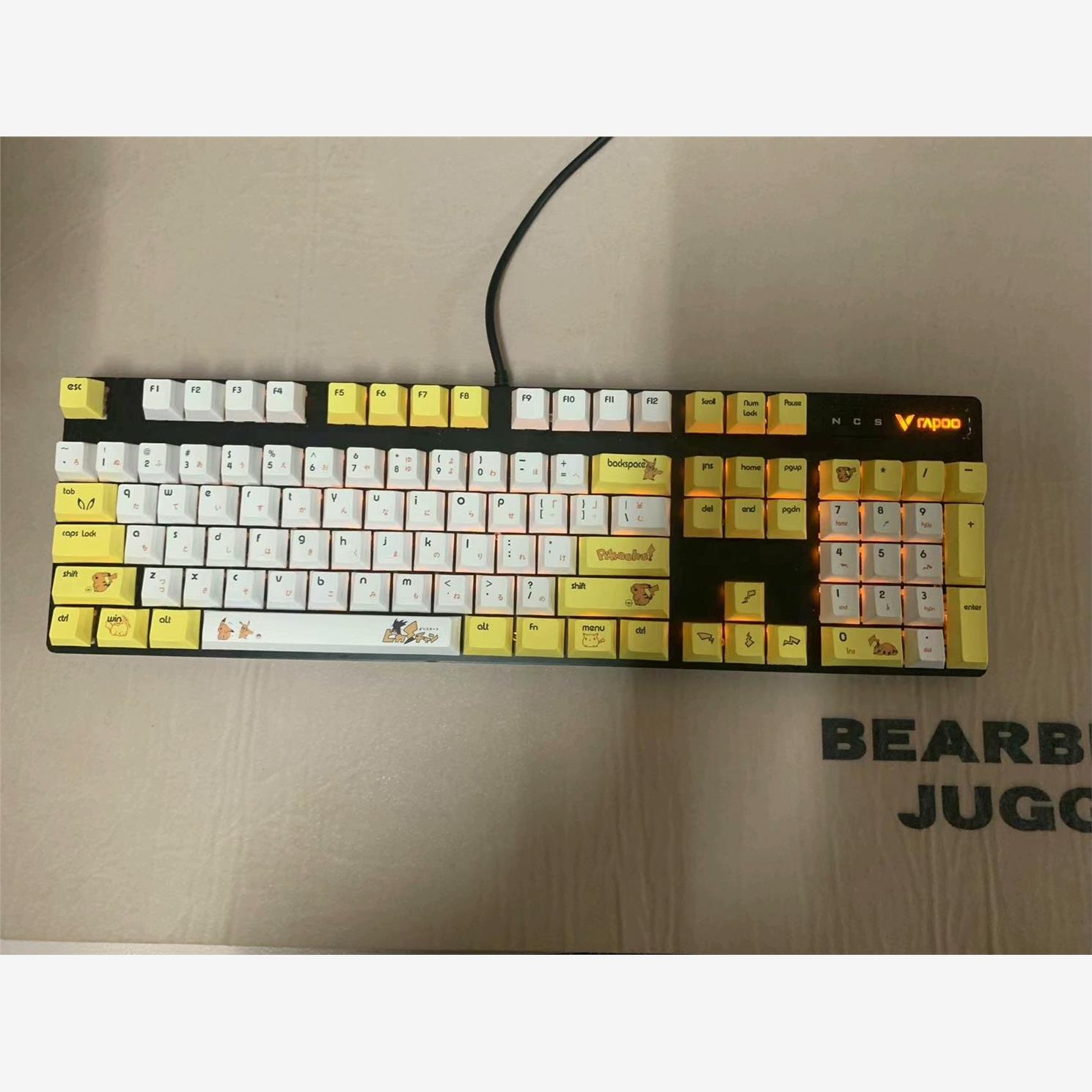 雷柏v500pro    104键有线机械键盘-议价商品