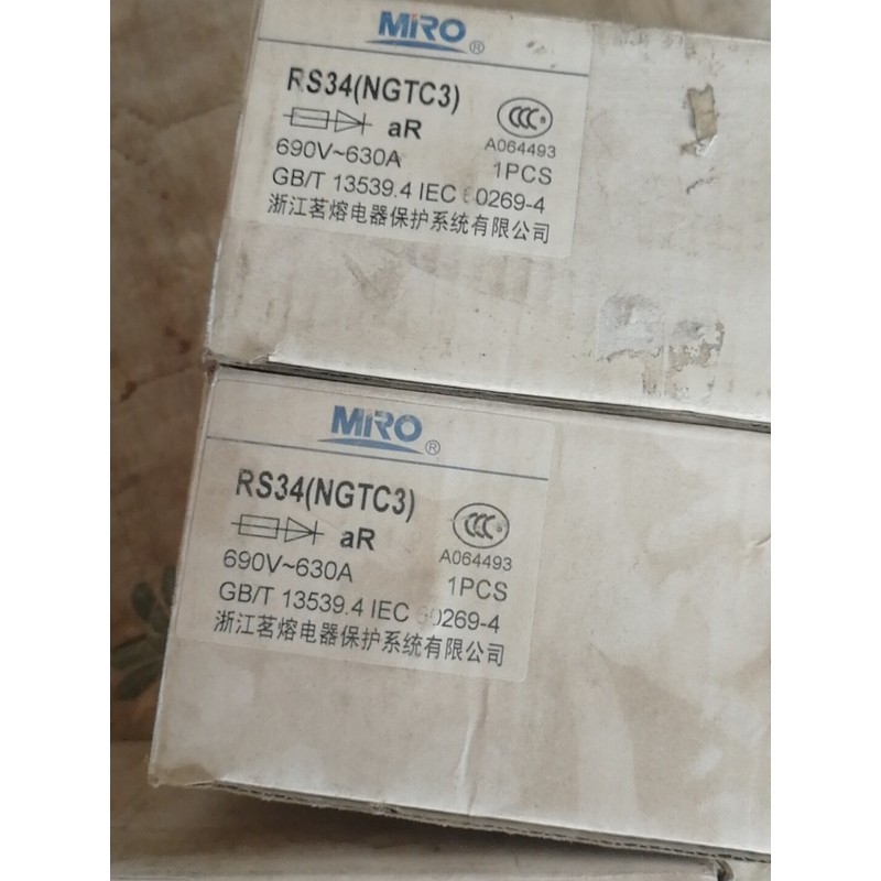 释迦自动化茗熔630A熔断器RS34NGTC3