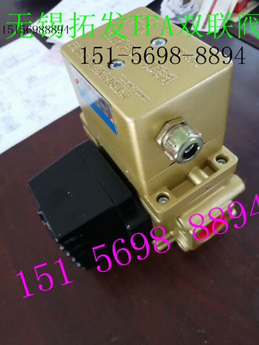 TFA无锡拓发K23JSD-L15 AC220V安全双联阀电磁阀压力机床电磁阀