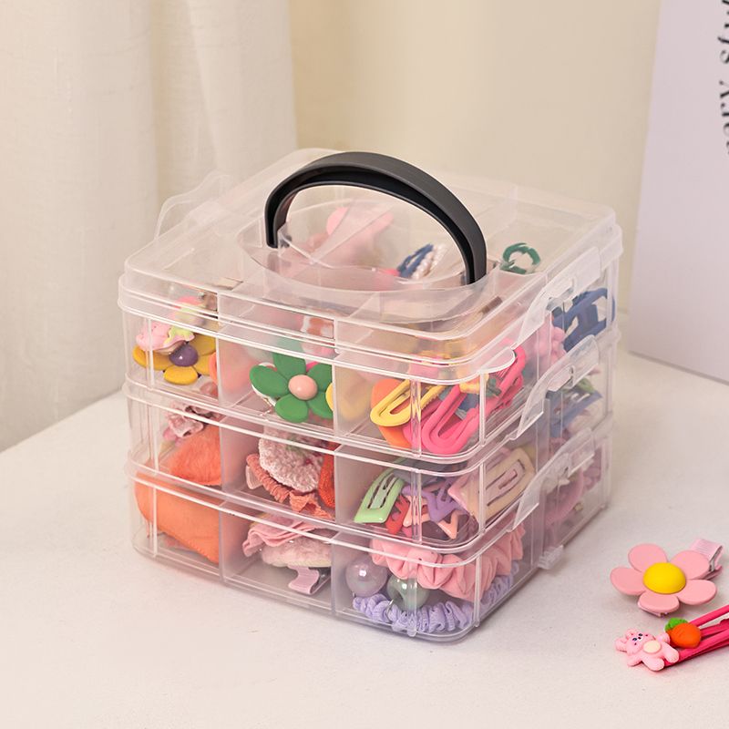 发饰头收纳盒小女孩皮筋
