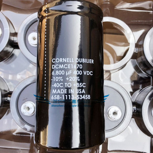 全新电解电容DCMCE1650 400V3300UF 400VDC美国CORNELL DUBILIER
