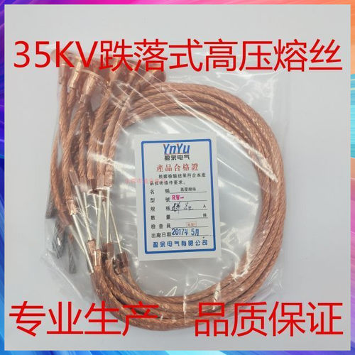 户外跌落式熔断器高压熔丝PRWG2 RW5-35KV/100A高压保险丝国标