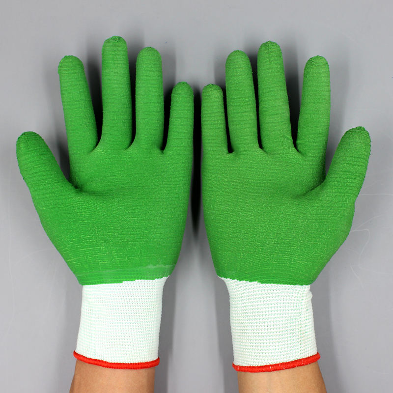 劳保手套耐磨防滑透气乳