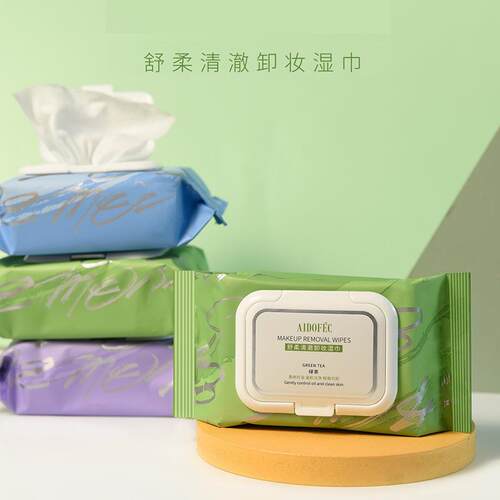 舒柔清澈卸妆湿巾温和爽