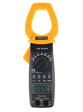 数字钳形表万用表正品胜利VC6056B E A交直流1000A电流表多用610B