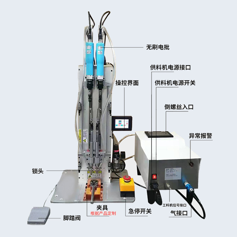 全自动螺丝机手持式螺丝机螺丝送料器单头双头手动螺丝机,3C数码配件,USB多功能数码宝,淘宝优惠券,粉丝福利购,淘宝优惠卷