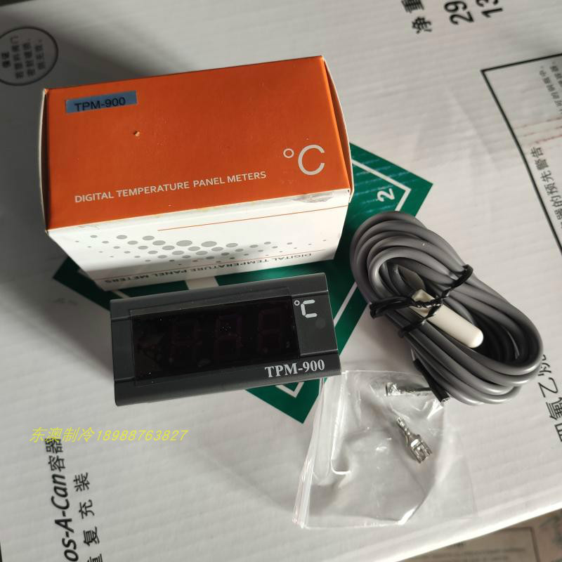 TPM-900LED嵌入式温度显示表数显温度计数字温度计面板表高精度