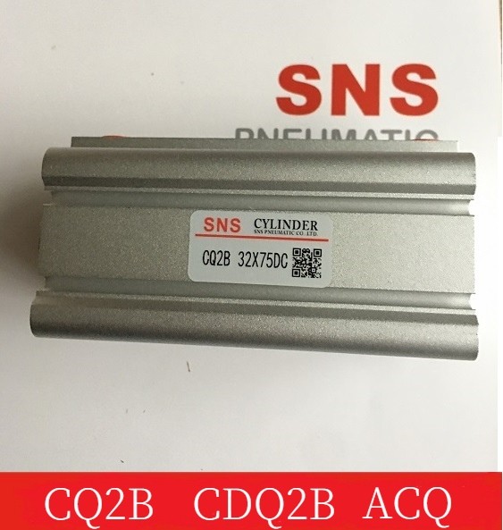 SNS神驰气动薄型气缸CQ2A ACQ CQ2B50*5 10 15 20 25 30 35 40 45