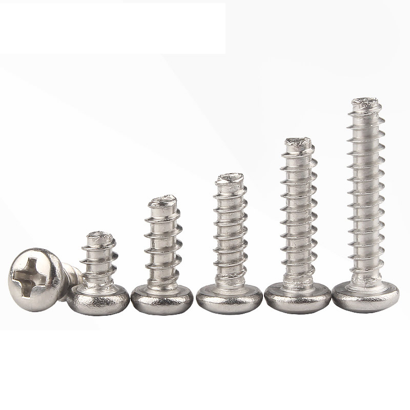 不锈钢自攻螺丝钉十字圆