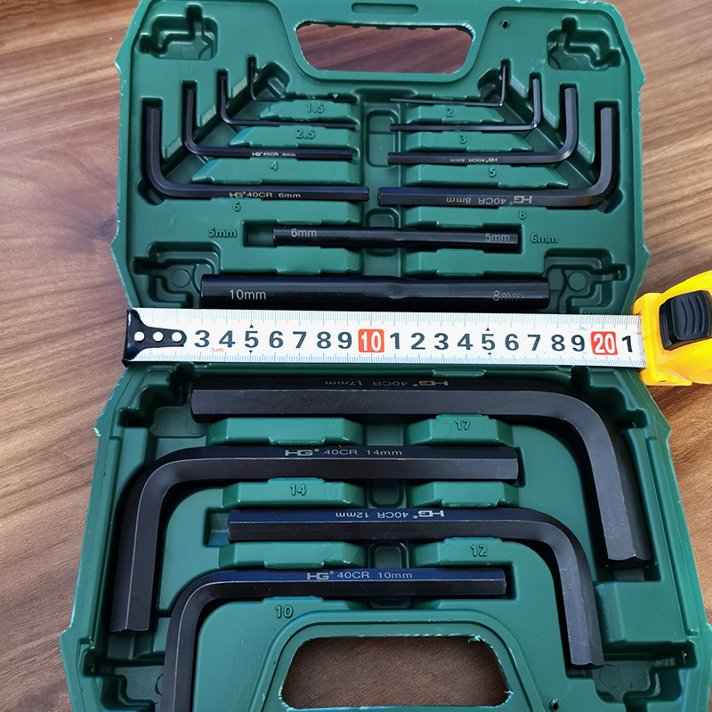 件内六角扳手套装方棱螺