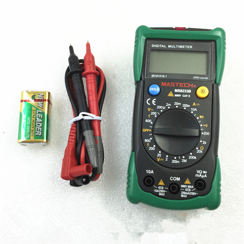 华仪仪表 数字多用表 万用表 万能表 MS8233B  MS8233C