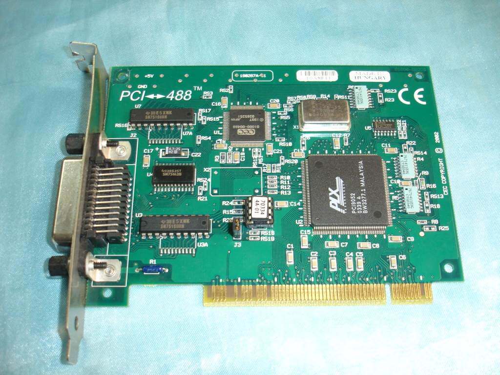 8成新以上CEC PCI-488.2 测试用通讯/信 图文信息/数据采集GPIB卡