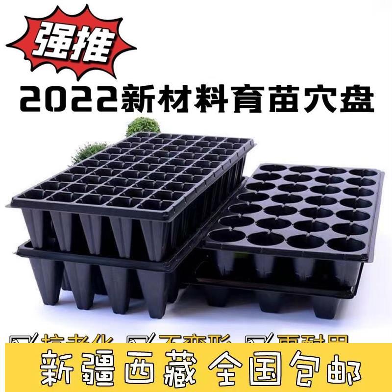 新疆西藏包邮育苗穴盘育苗盘加厚无毒PET蔬菜多肉芽菜扦插盘秧苗
