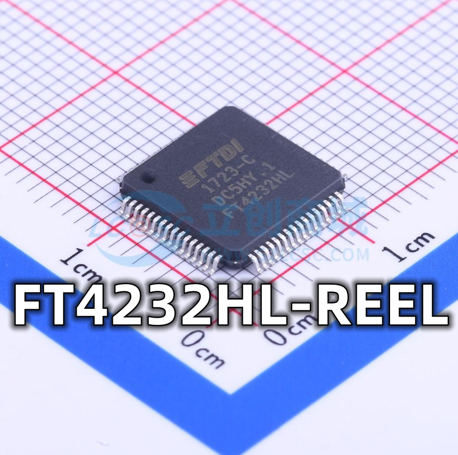 全新原装 FT4232HL-REEL 封装LQFP-64 USB转UART接口协议芯片现货