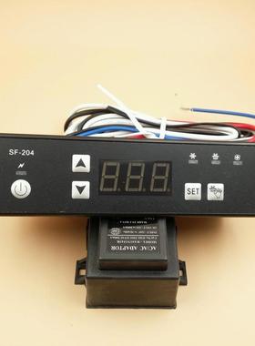 SF-204展示柜温度控制器冰柜雪柜外置怛温感温恒温数字智能自动控