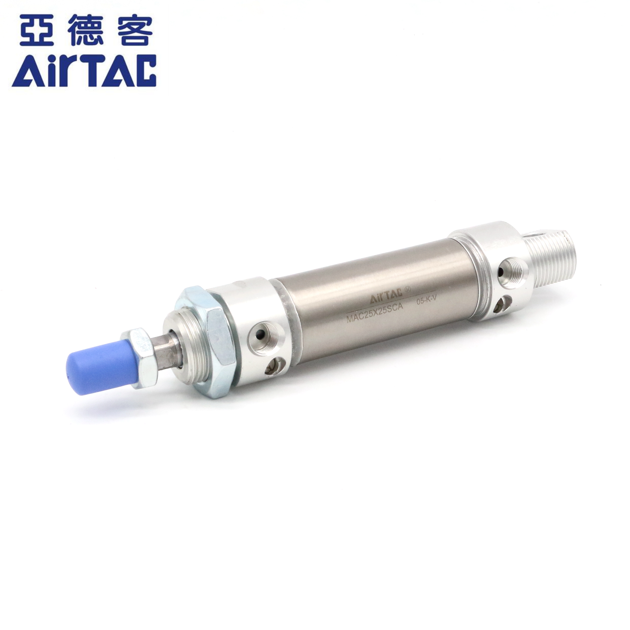 原装亚德客MAC40X25X50X75X100X125X150X175X200X250*300缓冲气缸