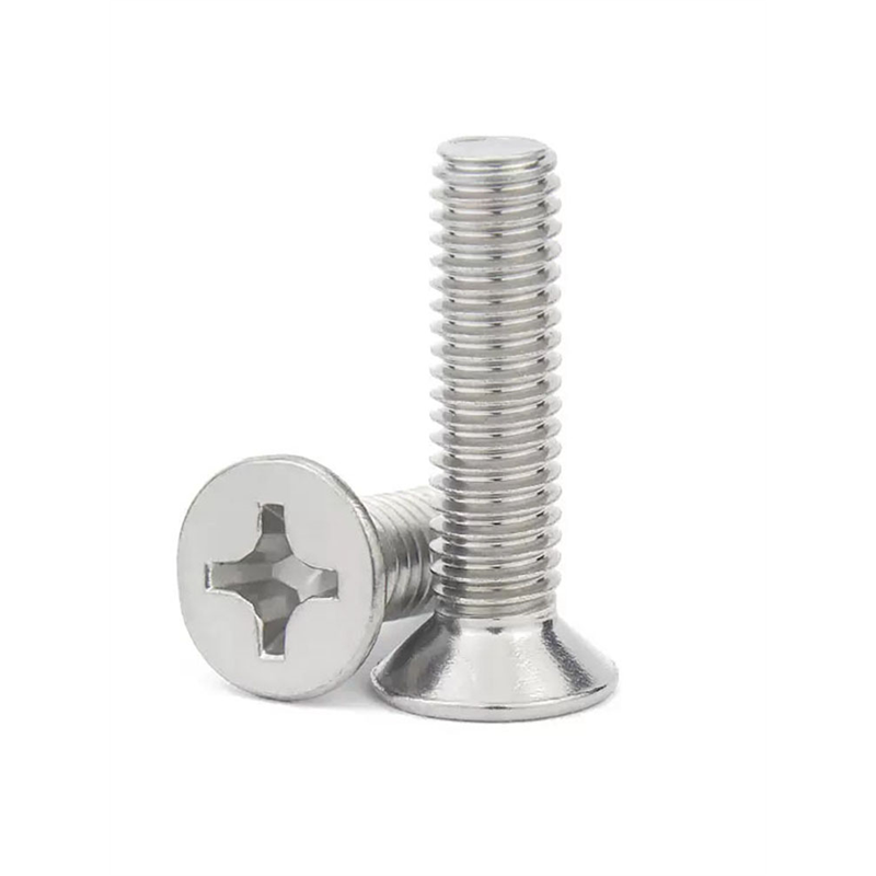 不锈钢沉头螺丝钉十字槽