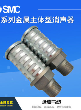 议价消声器AN500-06 AN600-10金属主体型特