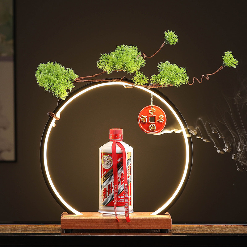 创意转台酒水展示架酒瓶发光底座旋转灯圈底座展会品鉴装饰品道具,搬运/仓储/物流设备,其他起重搬运设备,淘宝优惠券,粉丝福利购,淘宝优惠卷