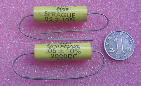 美国“SPRAGUE斯碧0.05uf/2000V薄膜电容