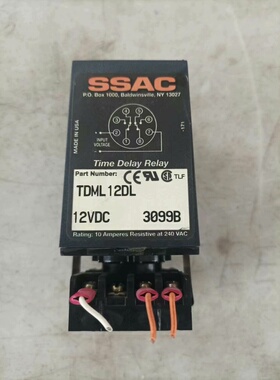 释迦自动化ABB SSAC 延时控制继电器 TDML12DL 12VD