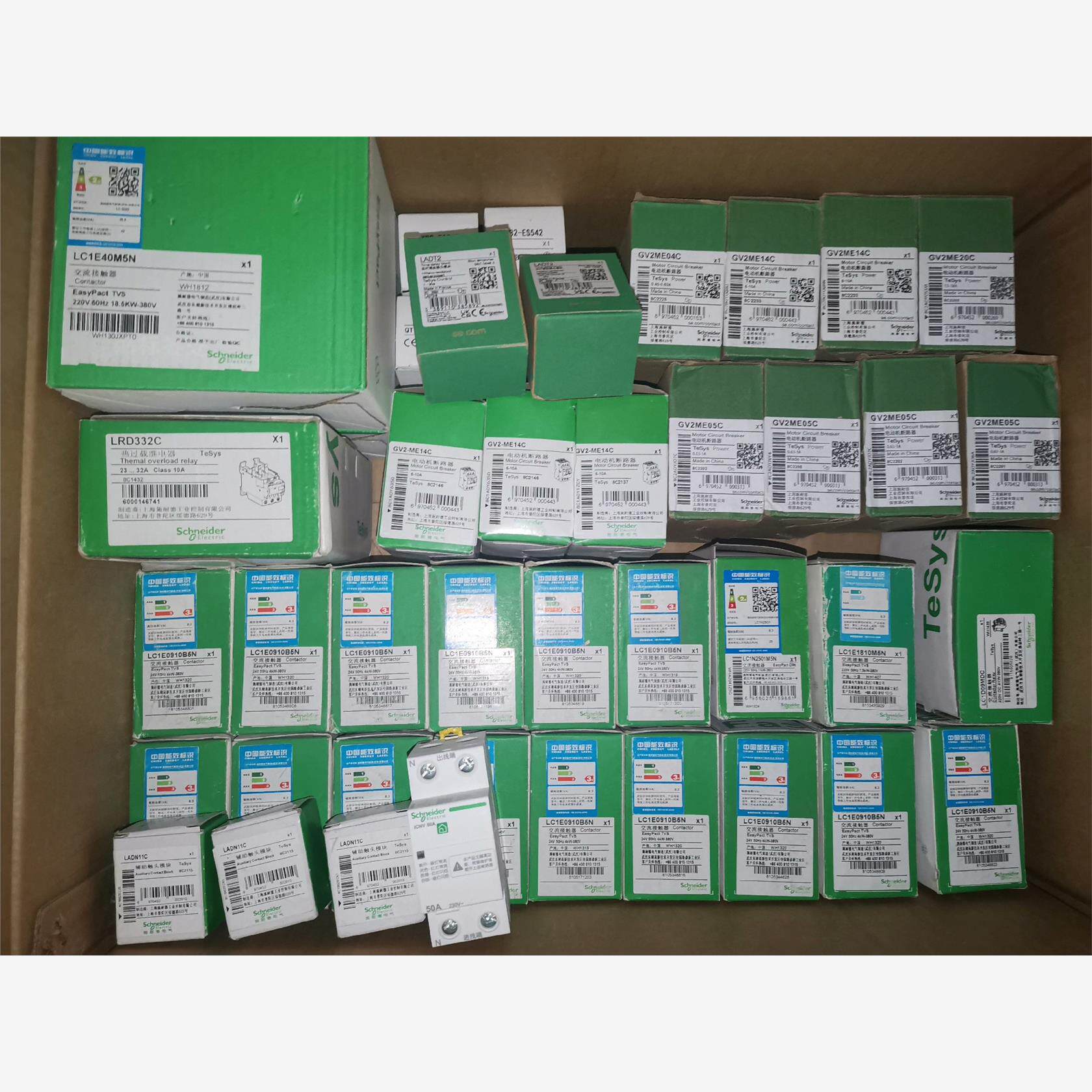 施耐德 交流接触器 电动机保护断路器 热继电器 全新原装正品议价