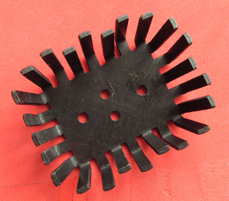 菊花型叉指散热片器适应