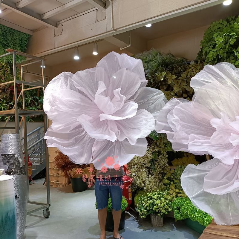 婚庆纸花橱窗装饰摄影拍照背景道具立F体手工晕染色大型纱花可定,节庆用品/礼品,婚庆绢花,淘宝优惠券,粉丝福利购,淘宝优惠卷
