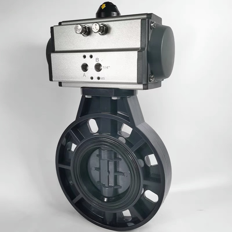 江苏欧莎阀门气动蝶塑料