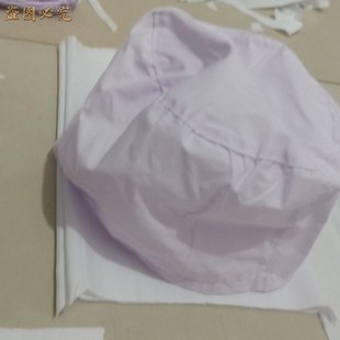 (纺织厂帽子)纺纱厂帽子围裙白的确良
