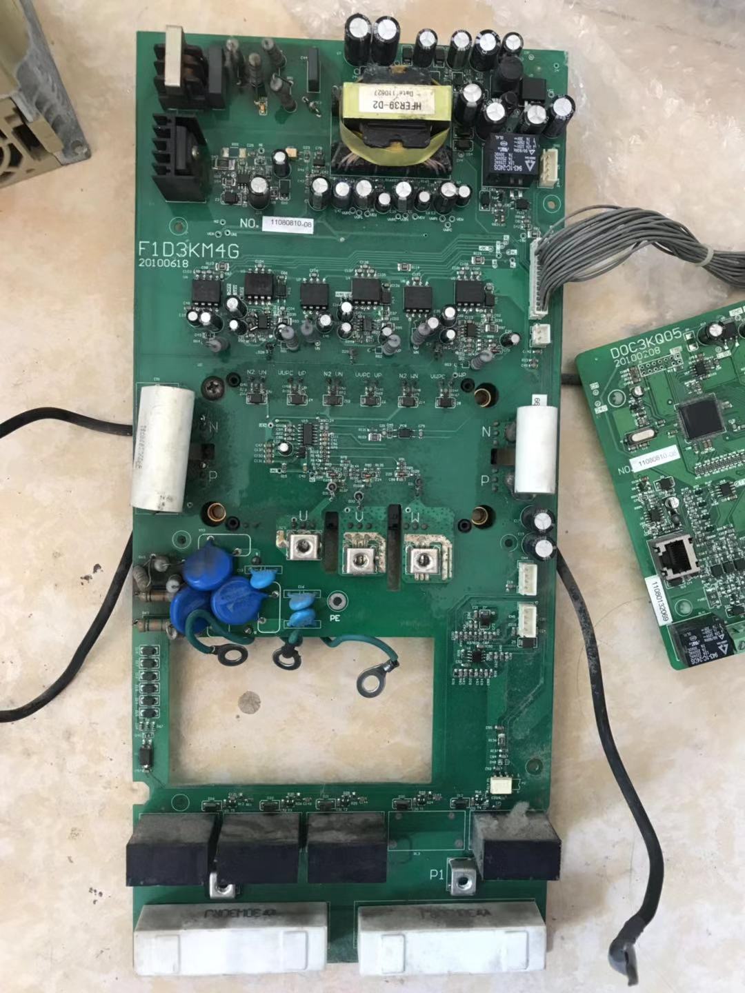 议价直拍不发：欧瑞F2000 18.5KW驱动板带模块F1D3KM4G CM100TX-2