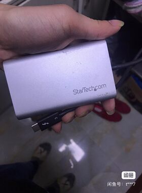 释迦自动化startech 雷电3转双DP 4k 5k转接头