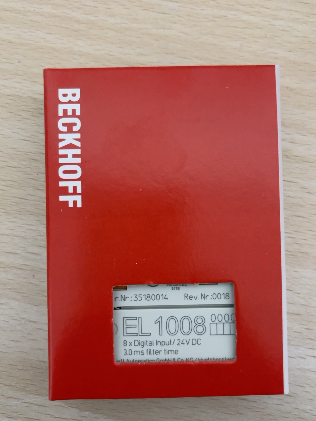 倍福模块 EL1008欢迎咨询