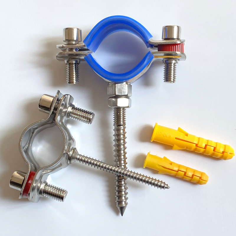 不锈钢卡扣管支架螺丝钉管道固定管抱箍管箍ppr管水管夹卡子支架,标准件/零部件/工业耗材,输送带/传送带,淘宝优惠券,粉丝福利购,淘宝优惠卷