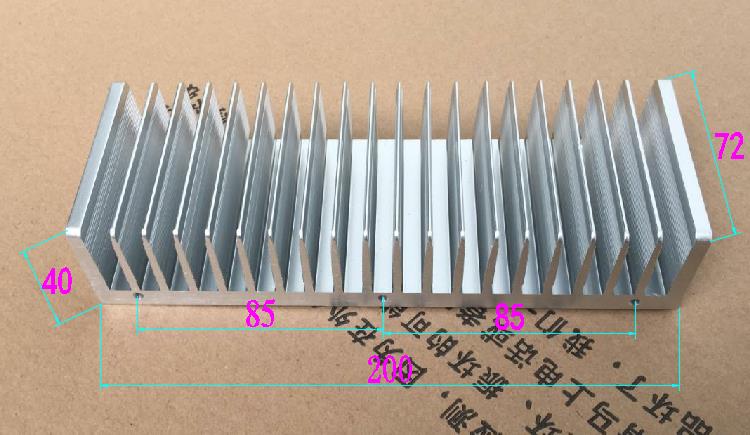 专业功放散热器金属拉丝