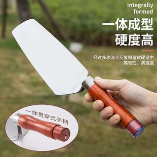 砖刀小产小铲子瓦工贴瓷砖砖刀不锈钢新款大灰刀特大号全钢