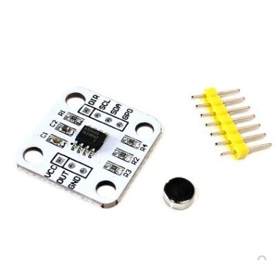 AS5600磁编码器 磁感应角度测量传感器模块 12bit高精度 送磁铁