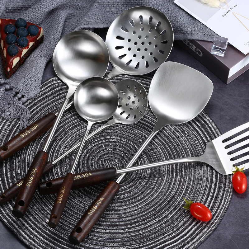 木柄炒菜铲子汤勺漏厨房