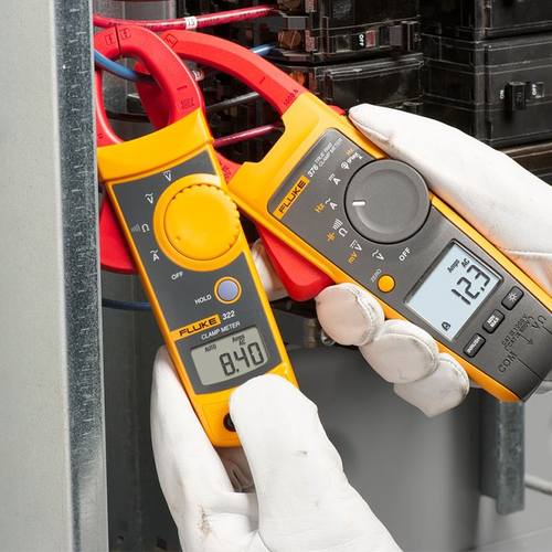 福禄克数字钳形电流表万