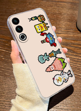 适用魅族21手机壳20pro像素20classic海绵宝宝por新款高级感透明20小众20c高端meizu保护套note全包卡通可爱