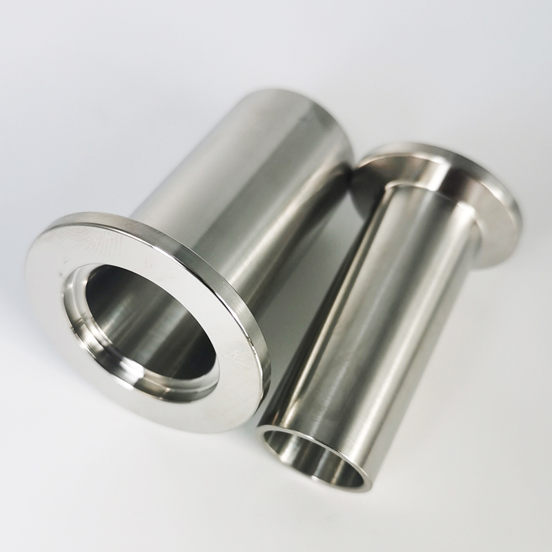 宏顺304不锈钢KF真空接头法兰 焊接卡盘 卡箍快开KF16 25 40 50