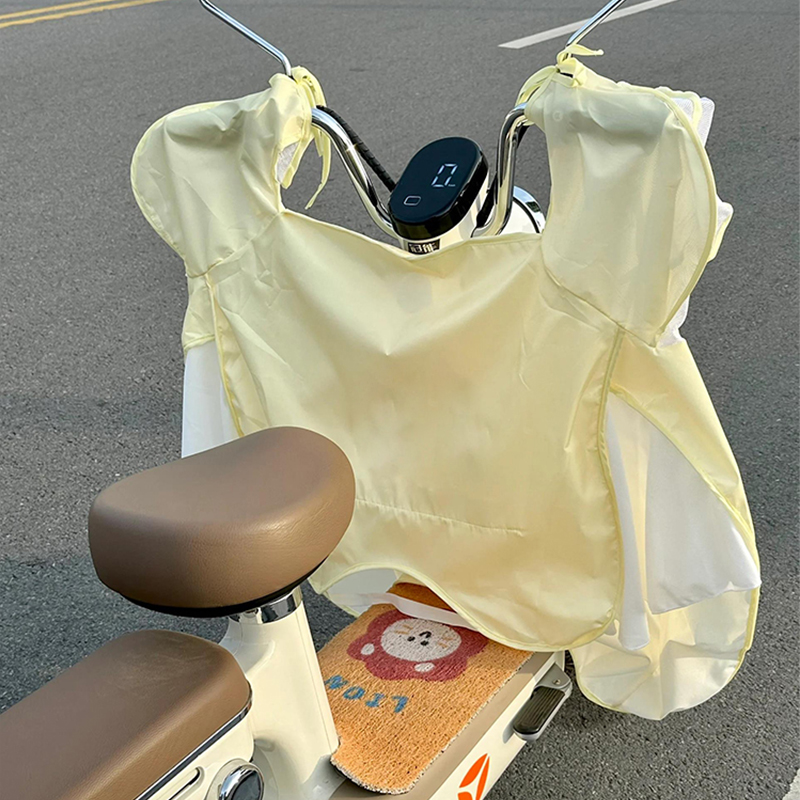 夏季新型电动车挡风被款