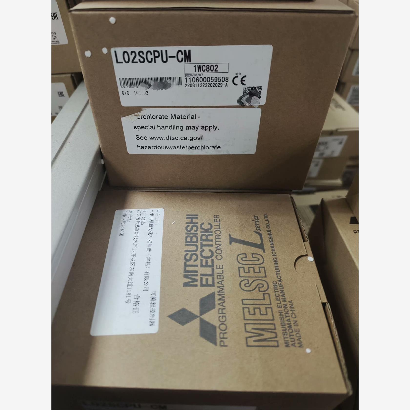 三菱L02SCPU-CM，全新原