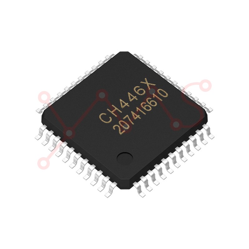 原装正品 CH446X LQFP-44 5x24模拟开关阵列芯片 YMSIC*