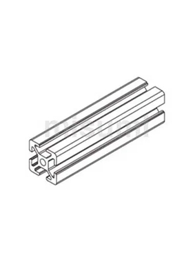 经济型 米思米 欧标25型材 槽宽6mm 2550 KLCF6-2550-6000 MISUMI