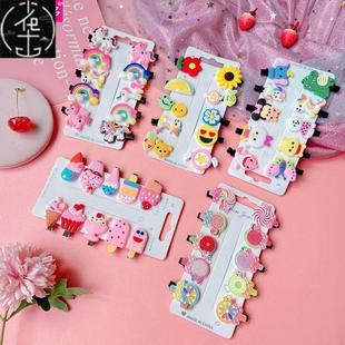 Girl hair clip accessories cute baby fruit Cartoons hairpin