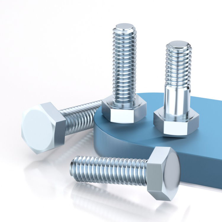 级镀锌高强度外六角螺丝