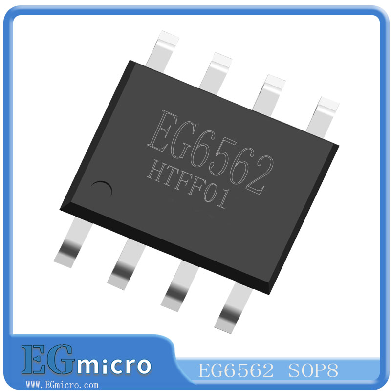 EG6562  临界导通模式PFC控制器 芯片SOP8  兼容L6562
