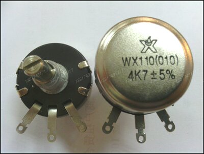 WX010 1W 4.7K 电位器 电子元器件 WX110 4K7